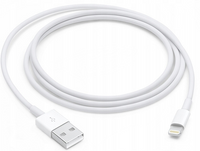 Oryginalny kabel Apple MXLY2ZM/A Lightning 1M Biały (blister EU)
